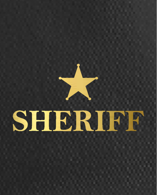 kepurė sheriff